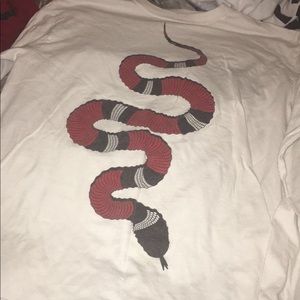 A white long sleeve t shirt